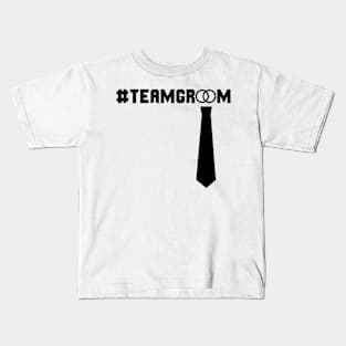 #TeamGroom Kids T-Shirt